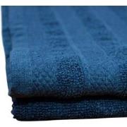 Zydante Wellness® - Terry Handdoek -  50x100 cm - Donkerblauw