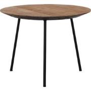 DTP Home Coffee table Jupiter medium NATURAL,37xØ50 cm, recycled teakw...