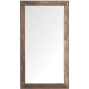 DTP Home Mirror Metropole rectangular small,90x50x5 cm, recycled teakw...