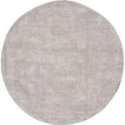 MUST Living Carpet La Belle round medium,Ø200 cm, light grey, 100% vis...