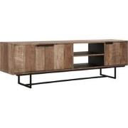 DTP Home TV stand Odeon No.2, 3 doors, 2 open racks,60x200x40 cm, recy...