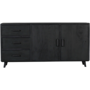 Starfurn Dressoir Omaha Black | 180 cm