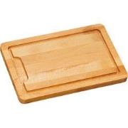 FSC® Beuken Houten Snijplank - Met Saprand - Snij Plank - Afm. 32 x 21...