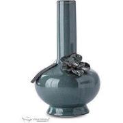 Villa Pottery  Brigitte Vaas Groen - 13x13x22.2