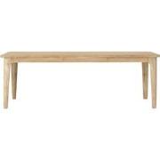 DTP Home Dining table Forte rectangular,76x200x90 cm, teakwood natural