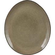 Mica Decorations tabo bord ovaal creme maat in cm: 28,5 x 23,5