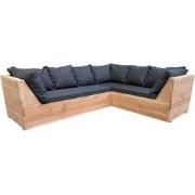 Wood4you - Loungeset 6 Douglashout - incl kussens