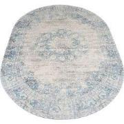 Vloerkleed Viola Blue - Ovaal 160 x 230 cm