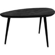 Salontafel Manon Zwart 80 x 50 cm