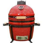 Fonteyn | Kamado BBQ met Accessoires | Shorty 15 | Red"