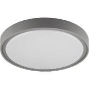 QIJO plafonnier rond grijs SMD LED 1550Lm 15W IP65