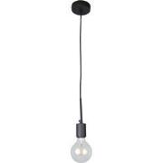 Hanglamp Bulby vintage black