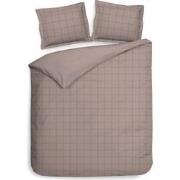 Heckett & Lane Dekbedovertrek Diamante Rose Tan 240 x 200 220 cm + 2 s...