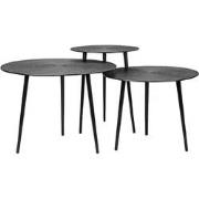 Salontafel Set Nobby 60x60x45 cm