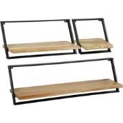 AnLi Style Wandschap set/3 lean