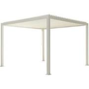 Overkapping vierkant M Alvaro Gazebo 360 x 400 cm Matt white