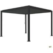 Overkapping vierkant M Alvaro Gazebo 360 cm x 400 cm Matt royal grey