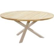 Prado Diningtafel Teak Latte diameter 160 cm