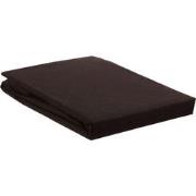 Ambiante Hoeslaken Katoen Brown-1-persoons (80x200 cm)