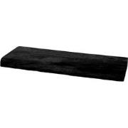 Wandplank Pure Zwart Mangohout 140 cm