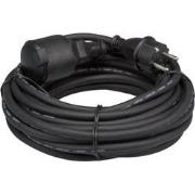 Rubber verlengkabel 10 m 3g1.5 penaarde