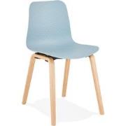 Scandinavische stoel PACIFIK blauw