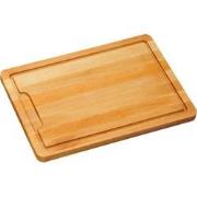 FSC® Beuken Houten Snijplank - Met Saprand - Snij Plank - Afm. 40 x 28...