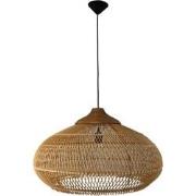 HSM Collection-Hanglamp-65x65x40-Naturel-Rotan/Teak