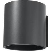 Moderne wandlamp Gustafson Antraciet