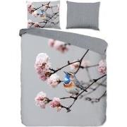 Pure Dekbedovertrek Vogel Blauwborst-1-persoons (140 x 200/220 cm)