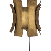 BePureHome Course Wandlamp - Metaal - Antique brass - 27x25x16