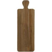 HSM Collection-Snijplank Met Handvat-60x20x2-Naturel-Teak