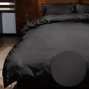 Emboss Dekbedovertrekset Crocodile - Zwart - 200x220 + 2*60x70 cm