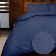 Emboss Dekbedovertrekset Zebra - Donkerblauw - 240x220 + 2*60x70 cm