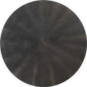 PTMD Zapp Black MDF Carved Wallpanel Gold Round