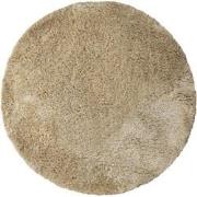 PTMD Jups Beige Fabric Handwoven Carpet Round L