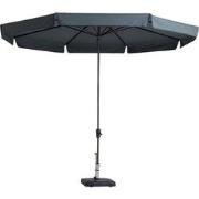 Stokparasol Syros luxe 350 cm Polyester grey zonwering