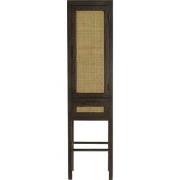 Light&living Kast met lade 45x40x180 cm NIPOS mango hout donker bruin