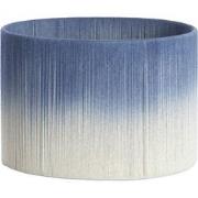 Light&living Kap cilinder 30-30-21 cm TOSSA blauw-crème