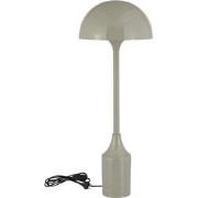 PTMD Tanaiya Cream Round Iron Table Lamp Round Cap