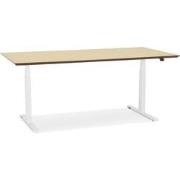 Elektrisch zit-sta bureau BIONIK beige