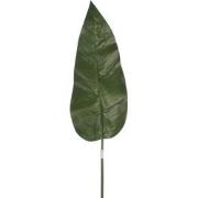 Mica Decorations philodendron blad maat in cm: 97 groen