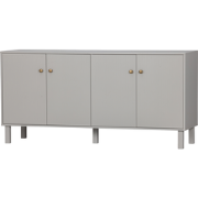 WOOOD Madu Dressoir - Grenen - Wolkengrijs - 78x160x46