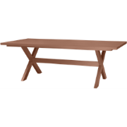 Exotan Delta Picknicktafel Tuin - Aluminium - Terra - 75x220x105