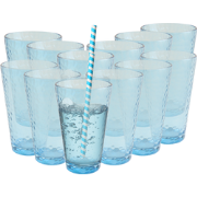 OTIX Waterglazen - Longdrink - Glazen - Set van 12 - Stapelbaar - 300m...