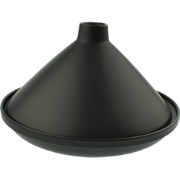 OTIX Tajine Pan - Voor Stoofgerechten - Mat Zwart - 24 cm - Keramiek