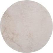 Vloerkleed Velluto Beige - Rond ø200 cm