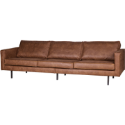 BePureHome Rodeo Bank 3-Zits - Recycle Leer - Cognac - 85x277x86