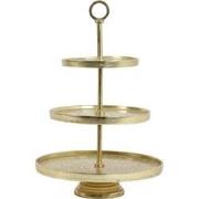 Light&living Etagere 3 laags Ø32x48 cm LUTEK goud