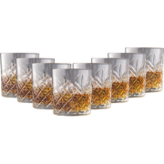 OTIX Whiskey Glazen - Set van 8 - Kristal - Stijlvol - 230 ml - Dik gl...